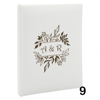Album ślubny, wsuwany, 50 zdjęć 15x21, personalizowany, 12 wzorów
